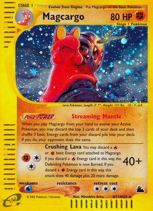 Pokemon TCG - Skyridge - Magcargo - H17/H32 - Holofoil