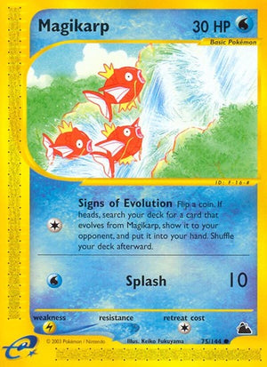 Pokemon TCG - Skyridge - Magikarp - 075/144