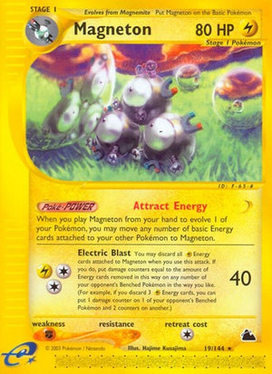 Pokemon TCG - Skyridge - Magneton - 019/144