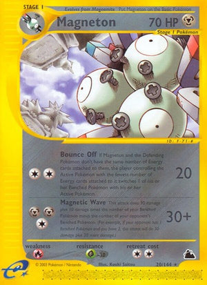 Pokemon TCG - Skyridge - Magneton - 020/144 - Reverse Holofoil