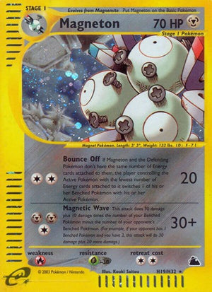 Pokemon TCG - Skyridge - Magneton - H19/H32 - Holofoil