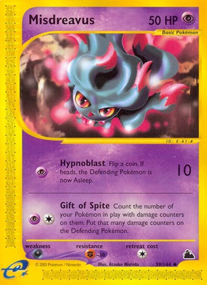 Pokemon TCG - Skyridge - Misdreavus - 039/144