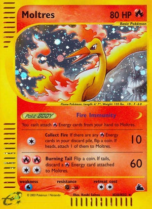 Pokemon TCG - Skyridge - Moltres - H20/H32