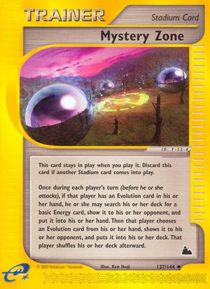 Pokemon TCG - Skyridge - Mystery Zone - 137/144