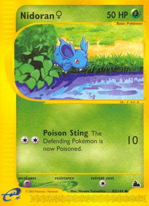 Pokemon TCG - Skyridge - Nidoran F - 082/144