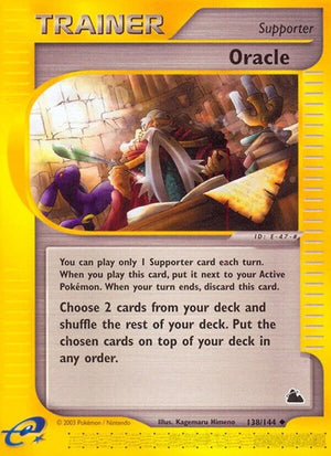 Pokemon TCG - Skyridge - Oracle - 138/144