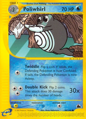 Pokemon TCG - Skyridge - Poliwhirl - 088/144