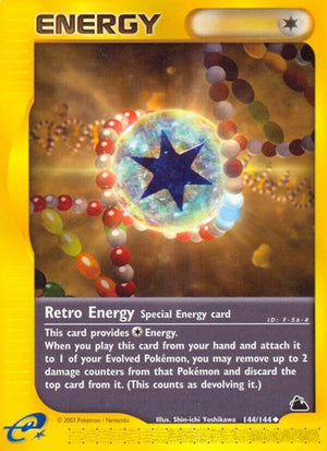 Pokemon TCG - Skyridge - Retro Energy - 144/144