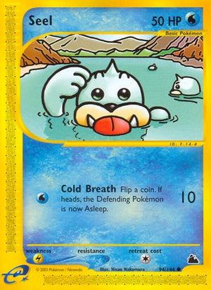 Pokemon TCG - Skyridge - Seel - 094/144