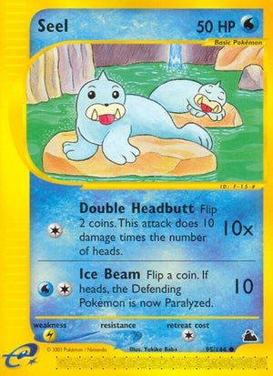 Pokemon TCG - Skyridge - Seel - 095/144