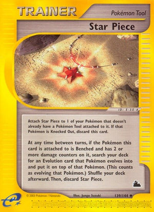 Pokemon TCG - Skyridge - Star Piece - 139/144 - Reverse Holofoil