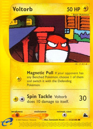 Pokemon TCG - Skyridge - Voltorb - 113/144