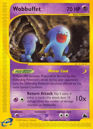 Pokemon TCG - Skyridge - Wobbuffet - 045/144
