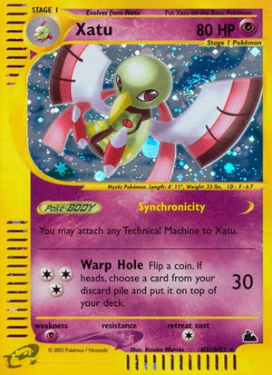 Pokemon TCG - Skyridge - Xatu - H32/H32 - Holofoil