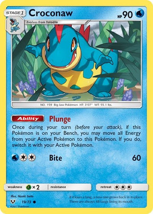 Pokemon TCG - Shining Legends - Croconaw - 19/73