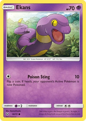 Pokemon TCG - Shining Legends - Ekans - 36/73