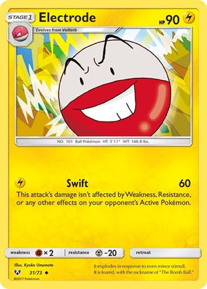 Pokemon TCG - Shining Legends - Electrode - 31/73