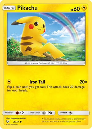 Pokemon TCG - Shining Legends - Pikachu - 28/73