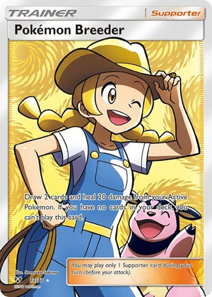 Pokemon TCG - Shining Legends - Pokemon Breeder - 73/73 - Holofoil