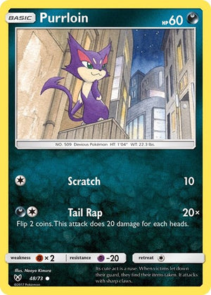Pokemon TCG - Shining Legends - Purrloin - 48/73