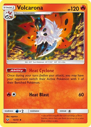 Pokemon TCG - Shining Legends - Volcarona - 13/73