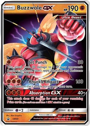 Pokemon TCG - SM Promos - Buzzwole GX - SM69 - SMP SM69