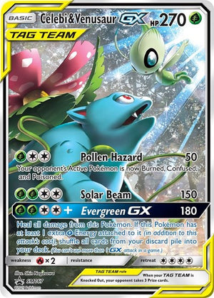 Pokemon TCG - SM Promos - Celebi & Venusaur GX - SM167 - SMP SM167