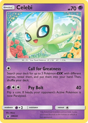 Pokemon TCG - SM Promos - Celebi - SM224 - SMP SM224