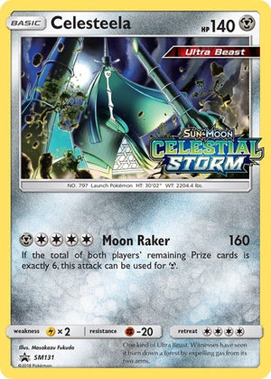 Pokemon TCG - SM Promos - Celesteela - SM131 - (Prerelease) - SMP SM131