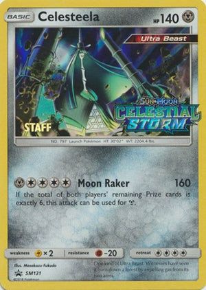 Pokemon TCG - SM Promos - Celesteela - SM131 - (Prerelease) [Staff] - SMP SM131