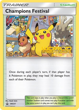 Pokemon TCG - SM Promos - Champions Festival - SM231 - (World Championships 2019) - SMP SM231