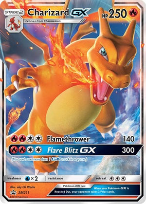 Pokemon TCG - SM Promos - Charizard GX - SM211 - SMP SM211