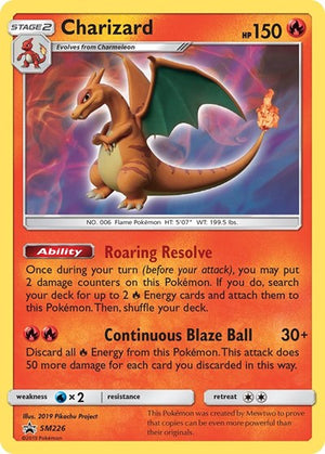 Pokemon TCG - SM Promos - Charizard - SM226 - SMP SM226