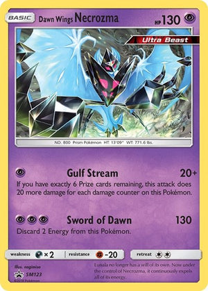 Pokemon TCG - SM Promos - Dawn Wings Necrozma - SM123 - SMP SM123