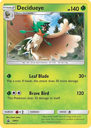 Pokemon TCG - SM Promos - Decidueye - SM55 - SMP SM55