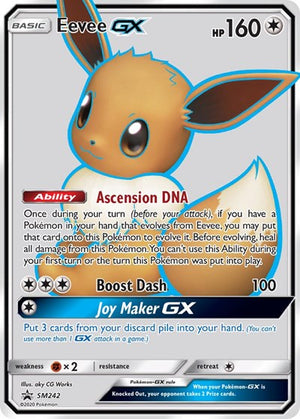 Pokemon TCG - SM Promos - Eevee GX - SM242 - SMP SM242