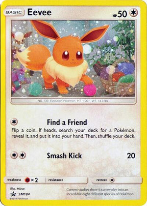 Pokemon TCG - SM Promos - Eevee - SM184 - (Cosmos Holo) - SMP SM184