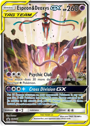 Pokemon TCG - SM Promos - Espeon & Deoxys GX - SM240 - SMP SM240