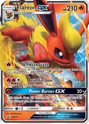Pokemon TCG - SM Promos - Flareon GX - SM171 - SMP SM171
