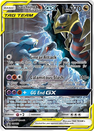 Pokemon TCG - SM Promos - Garchomp & Giratina GX - SM193 - SMP SM193