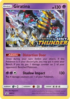 Pokemon TCG - SM Promos - Giratina - SM151 - (Prerelease) [Staff] - SMP SM151