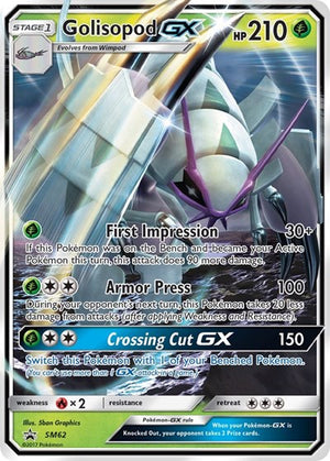 Pokemon TCG - SM Promos - Golisopod GX - SM62 - SMP SM62