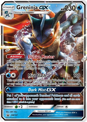 Pokemon TCG - SM Promos - Greninja GX - SM197 - SMP SM197