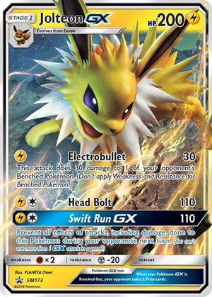 Pokemon TCG - SM Promos - Jolteon GX - SM173 - SMP SM173