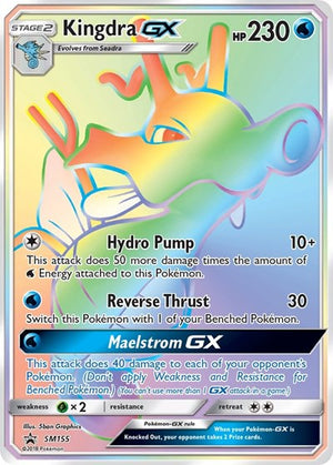 Pokemon TCG - SM Promos - Kingdra GX - SM155 - SMP SM155
