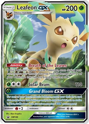 Pokemon TCG - SM Promos - Leafeon GX - SM146 - SMP SM146