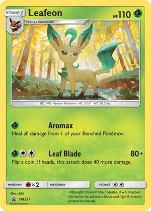 Pokemon TCG - SM Promos - Leafeon - SM237 - SMP SM237