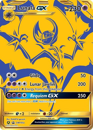 Pokemon TCG - SM Promos - Lunala GX - SM103a - SMP SM103a