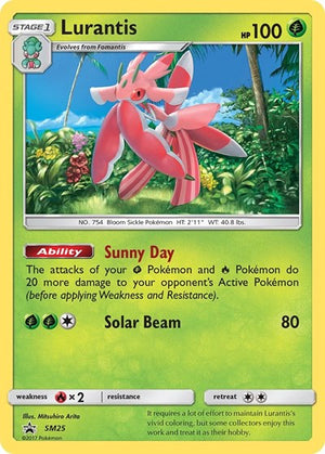 Pokemon TCG - SM Promos - Lurantis - SM25 - SMP SM25