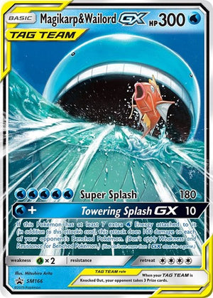 Pokemon TCG - SM Promos - Magikarp & Wailord GX - SMP SM166
